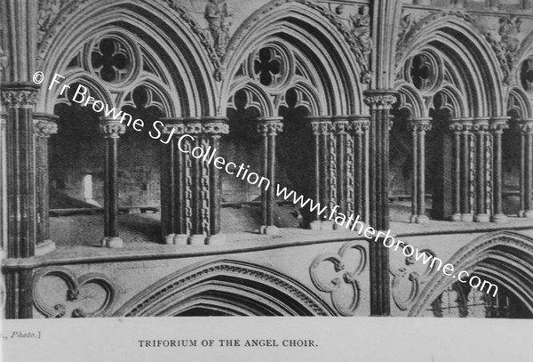 COPY NEGS ENGLISH CATHEDRALS FR.AUBREY BURQUI LINCOLN ANGEL CHOIR